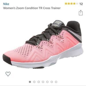 Nike Zoom Condition TR‎ Cross Trainer Sneakers Womens Size 8 Athletic Shoes